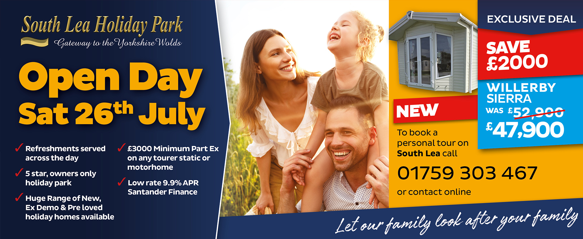 Open day 26th July